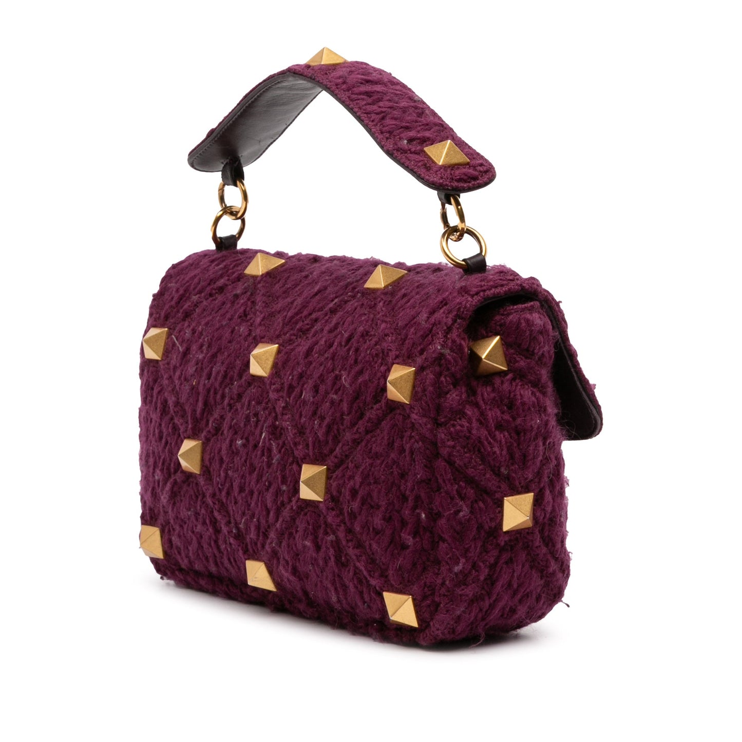 Valentino Knit Roman Stud Bag