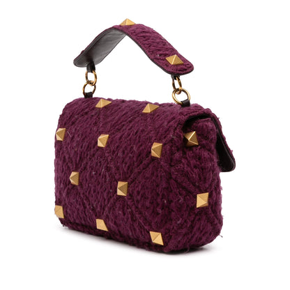 Valentino Knit Roman Stud Bag