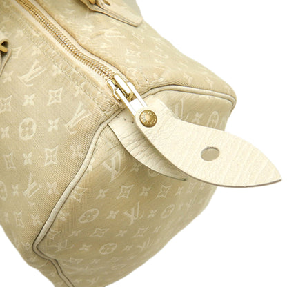Louis Vuitton Monogram Mini Lin Speedy 30 Bag