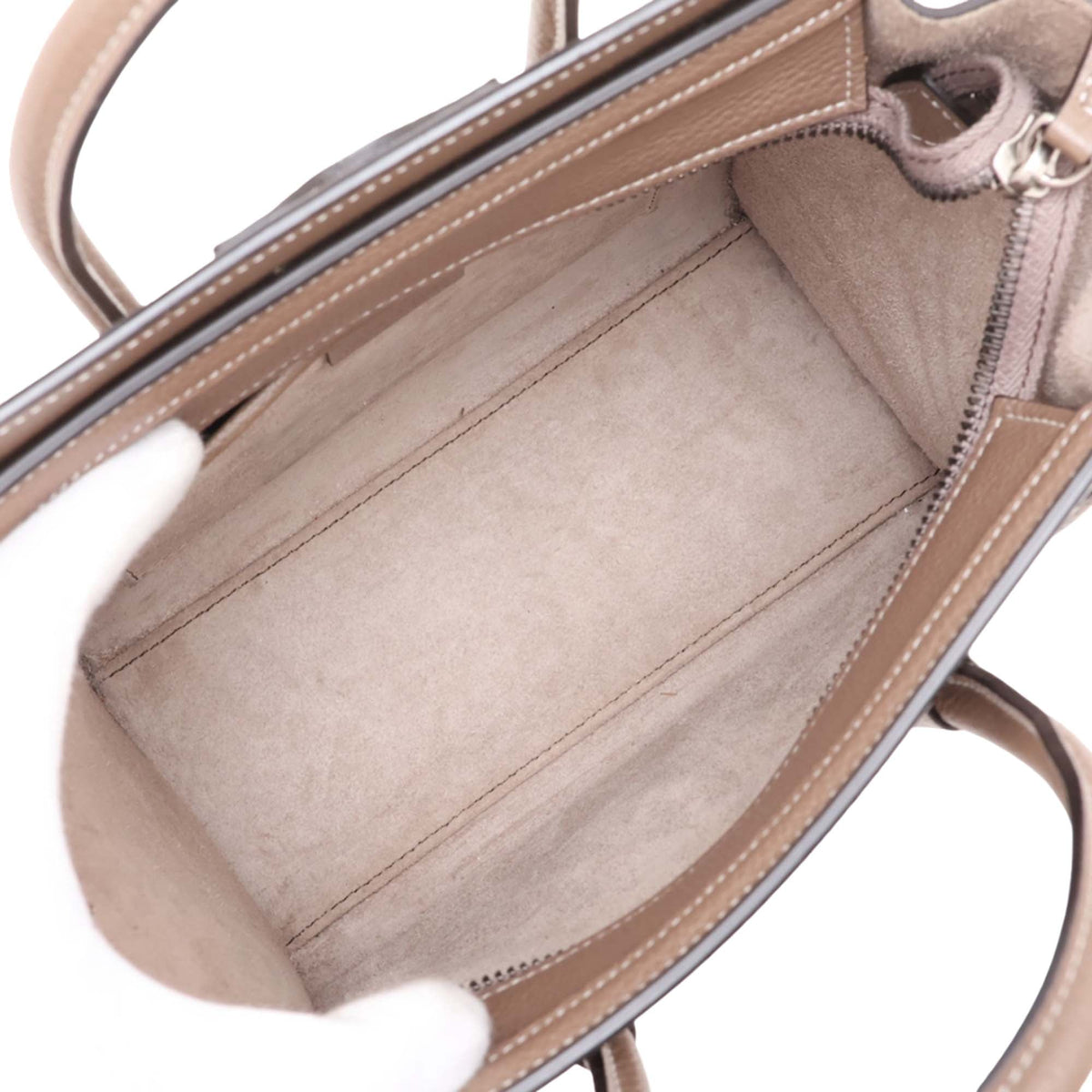 Celine Nano Leather Luggage Tote