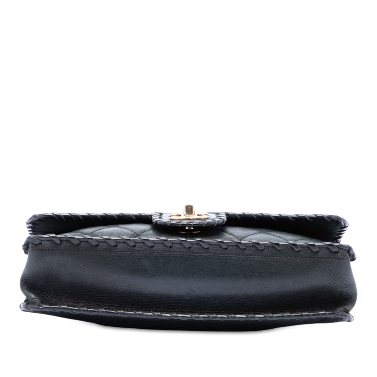 Chanel Medium Quilted Iridescent Calfskin Happy Stitch Flap