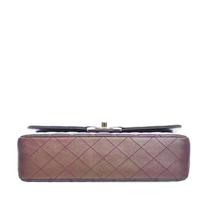 Chanel Medium Classic Iridescent Double Flap