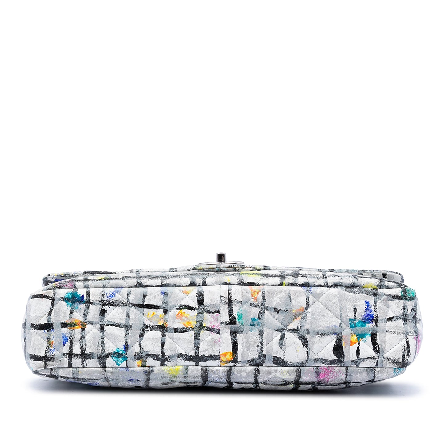 Chanel Hand Painted Graffiti Flap Bag