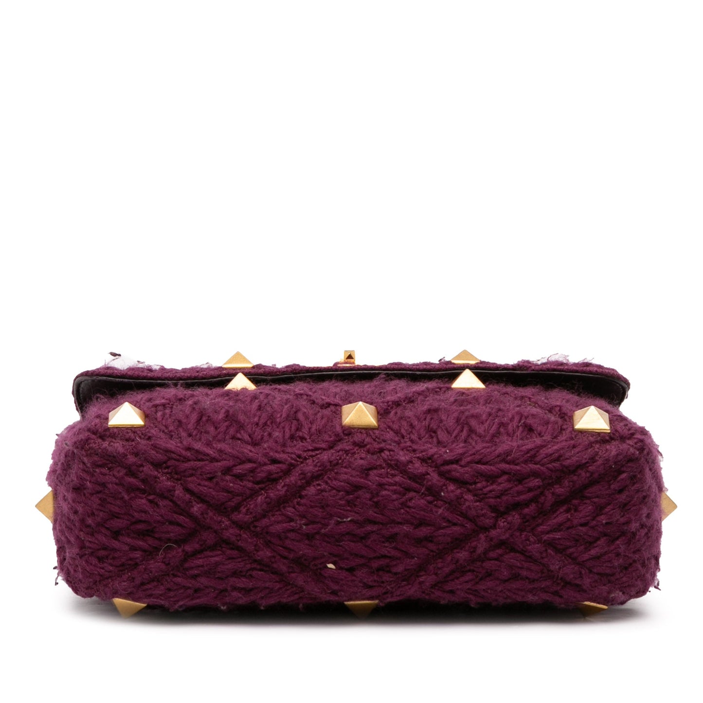 Valentino Knit Roman Stud Bag