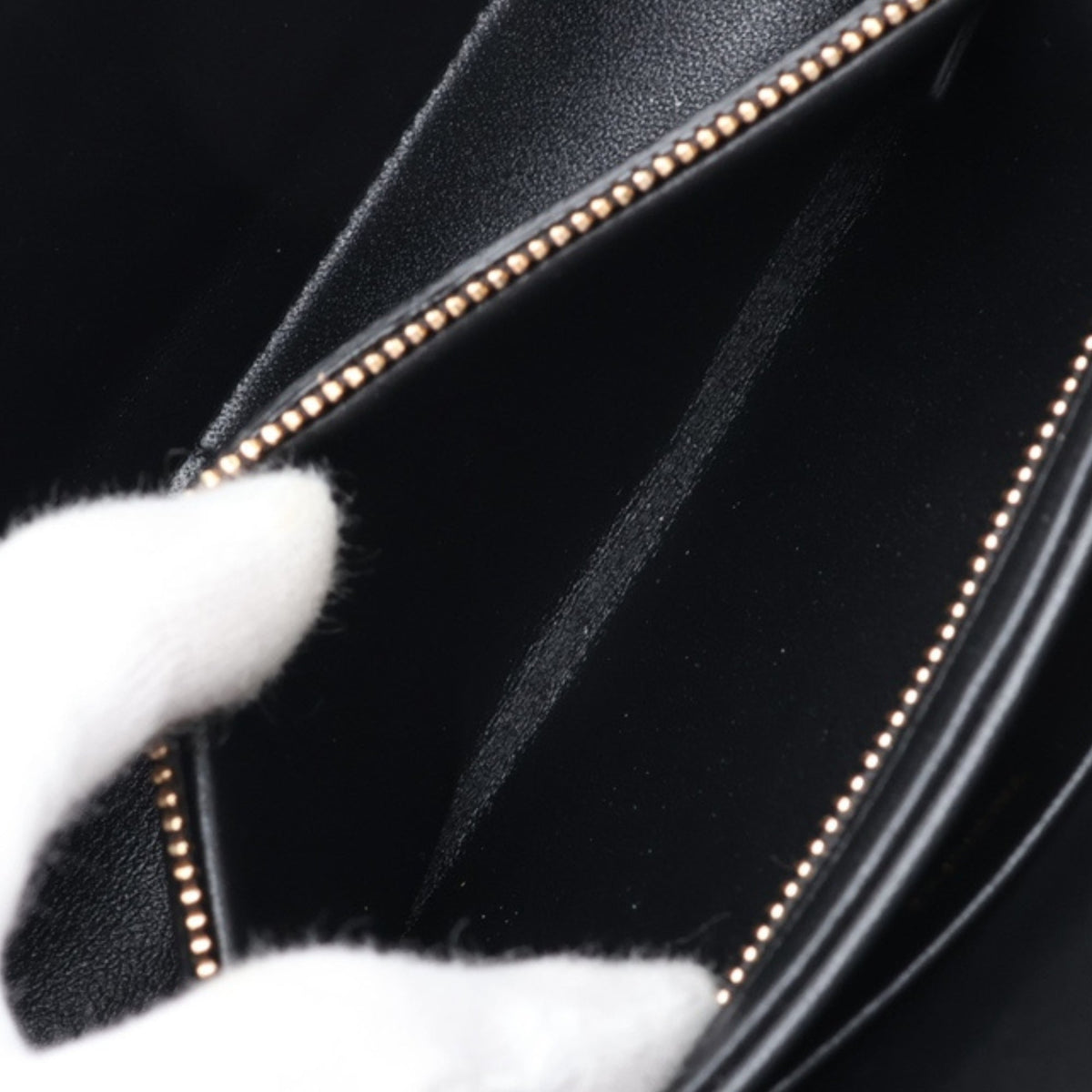 Celine Classique Shiny Calfskin Triomphe Crossbody Bag