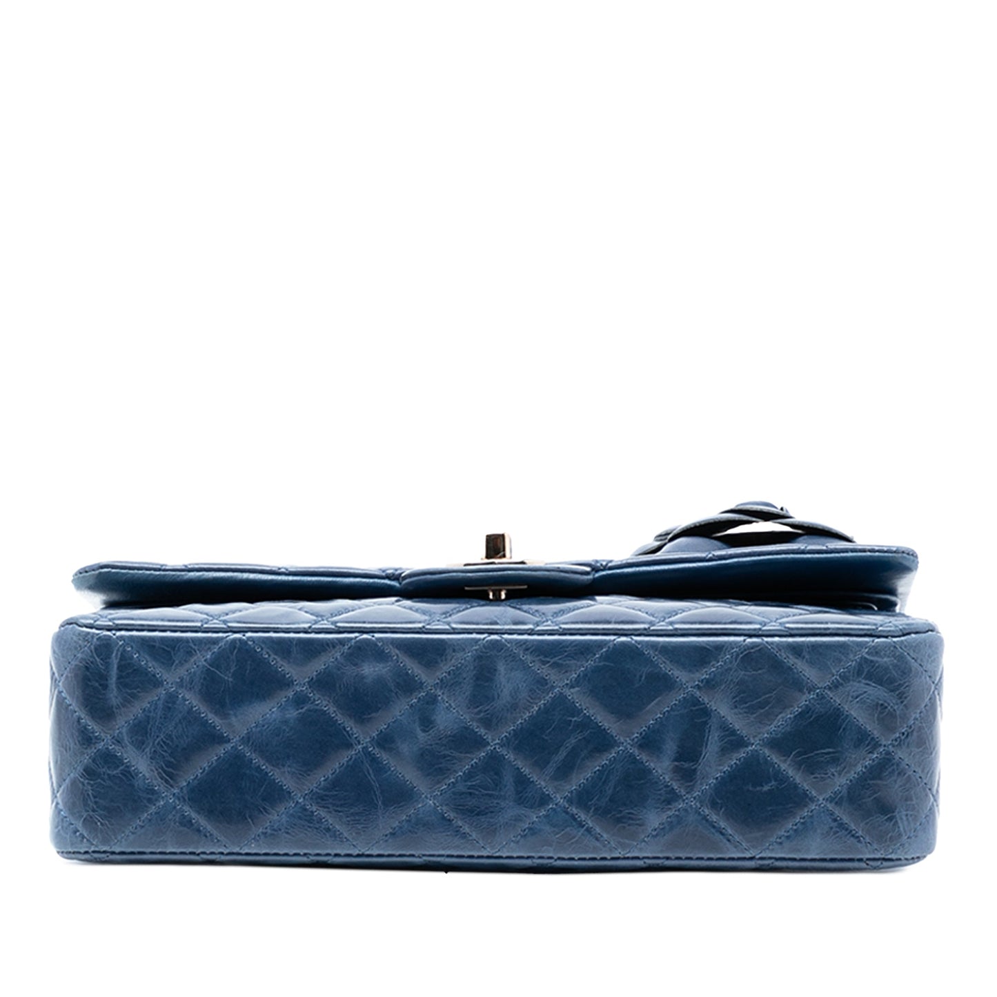 Chanel Medium Classic Camellia Double Flap