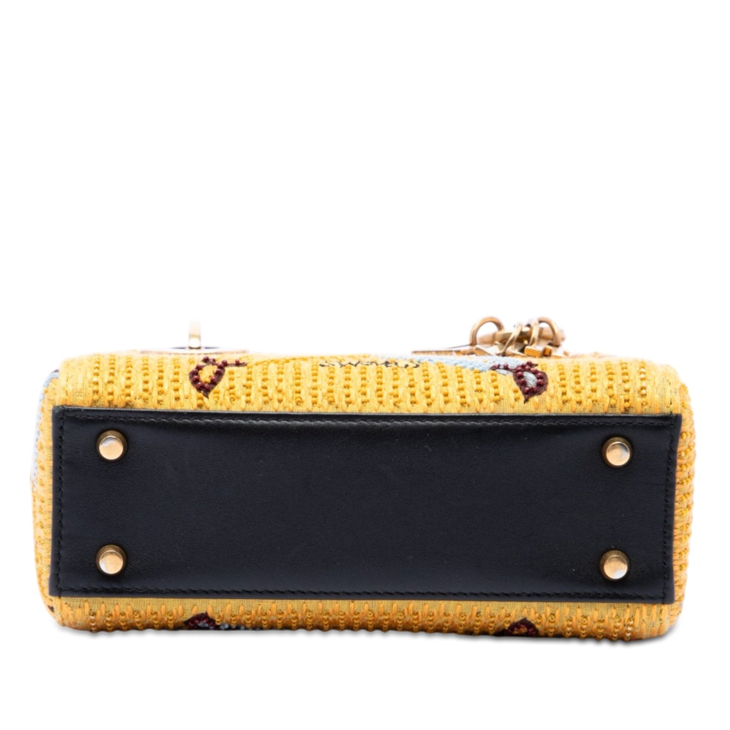 Dior Embroidered Canvas Swords Lady Dior Bag