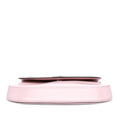 Prada Spazzolato Leather Cleo Flap Bag