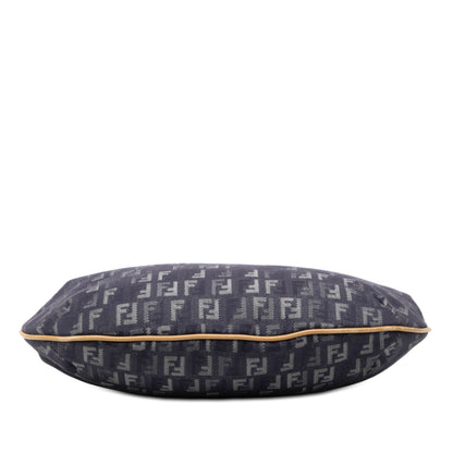 Fendi Zucchino Denim Hobo Bag