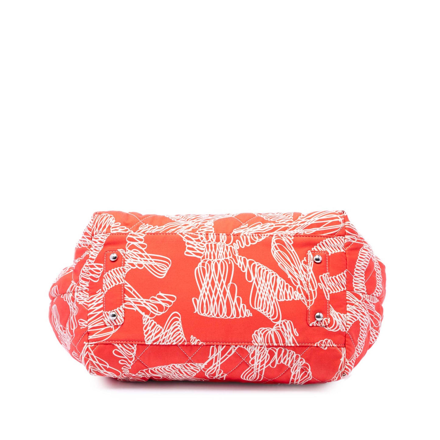 Chanel Coral Chain Tote Bag