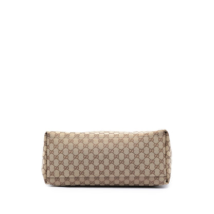 Gucci GG Canvas Web Tote Bag