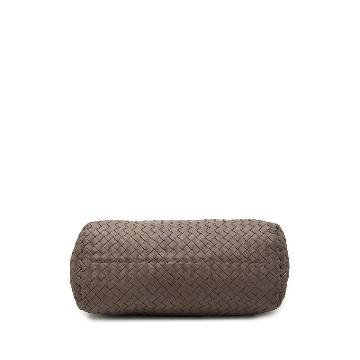 Bottega Metallic nappa Intrecciato Double Chain Tote Bag used