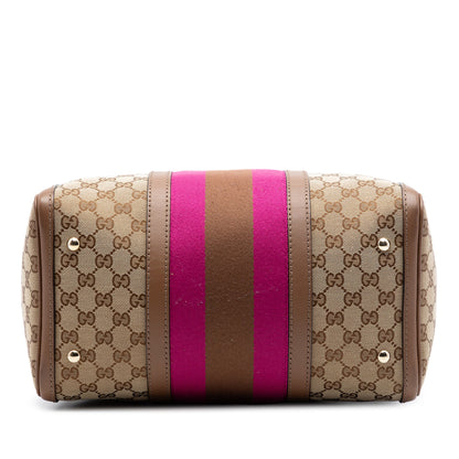 Borsa Gucci GG Web Joy Boston Bag
