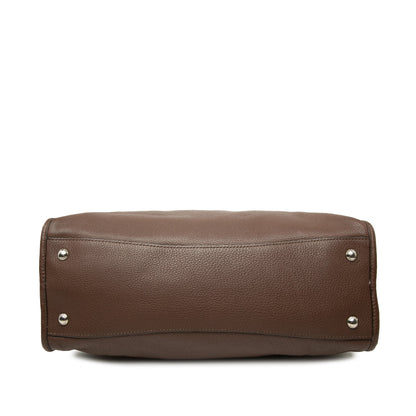 Prada Vitello Phenix Zip Top Bag