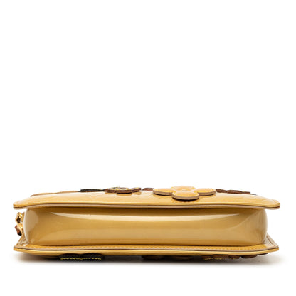 Louis Vuitton Monogram Vernis Pochette Lexington Fleurs Bag
