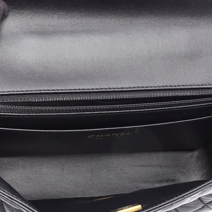 Chanel Golden Links Top Handle Flap Bag