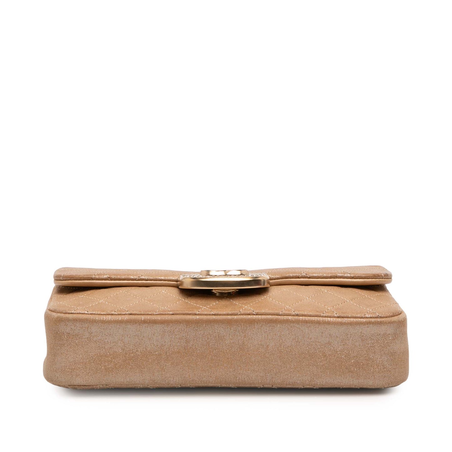 Chanel Iridescent Lambskin Pearl CC Crystal Flap