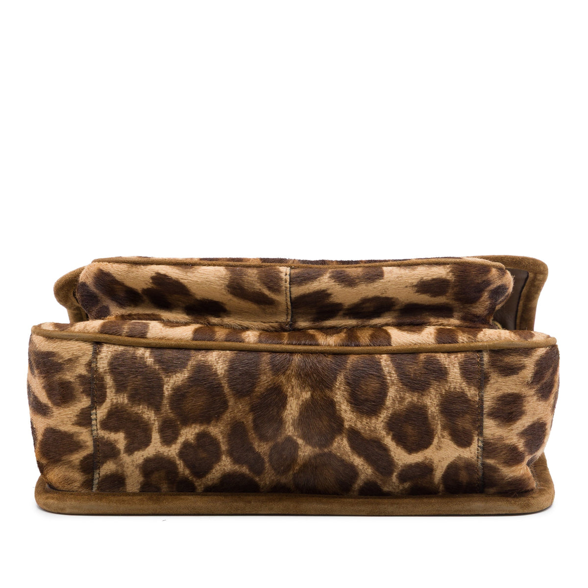 Saint Laurent Pony Hair Leopard Print Niki Bag