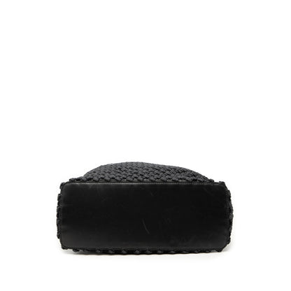 Gucci Woven Canvas Shoulder Bag