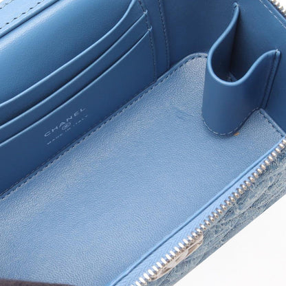 Chanel Denim Pearl Crush Vanity Bag Preloved
