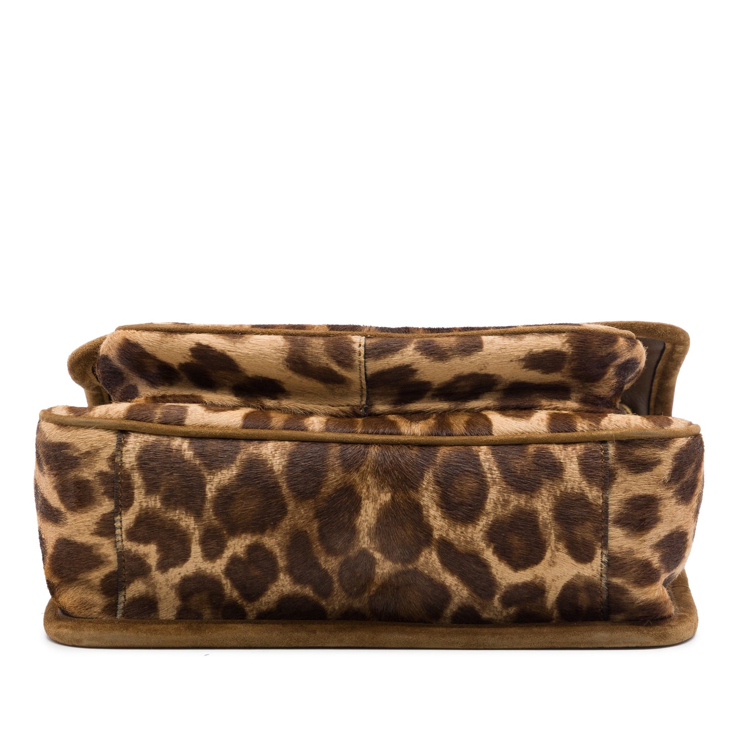 Saint Laurent Pony Hair Leopard Print Niki Bag