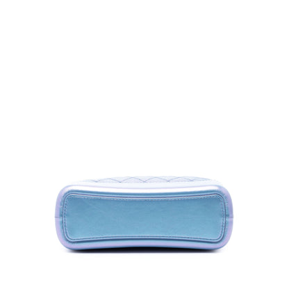 Chanel Quilted Iridescent Lambskin and Calfskin Gabrielle Bag