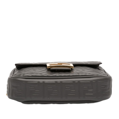 Fendi Zucca Chain Midi Baguette