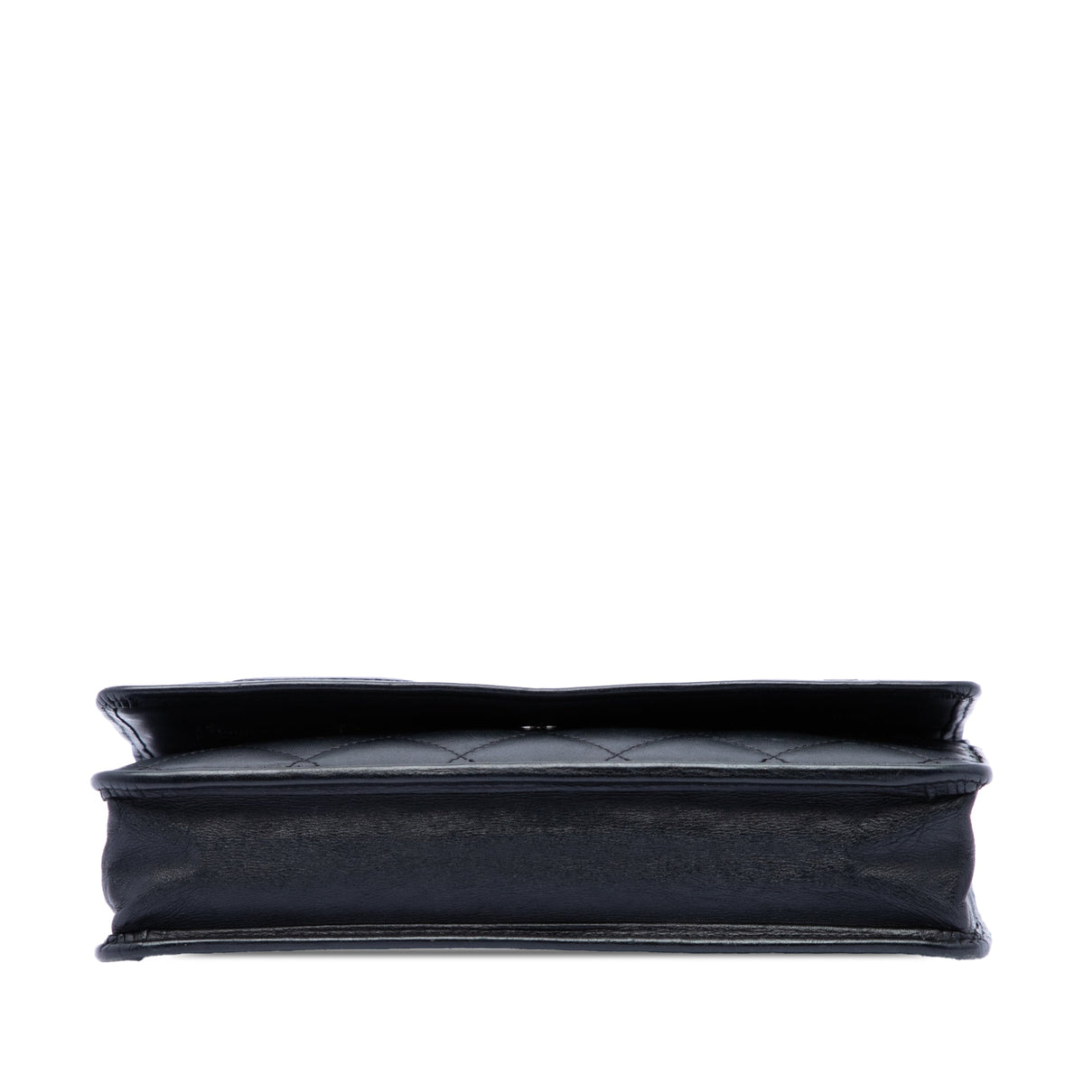 Chanel Quilted Lambskin Cambon Ligne Wallet On Chain