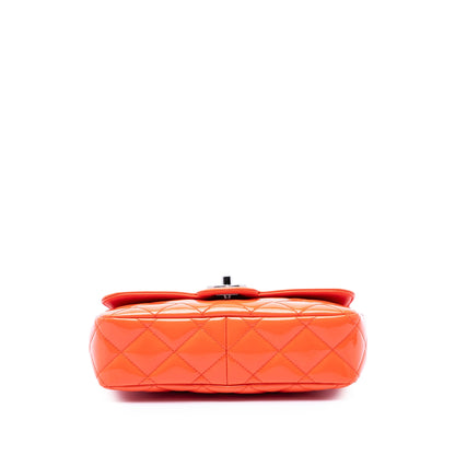 Chanel Quilted Patent Coco Shine Flap Bag