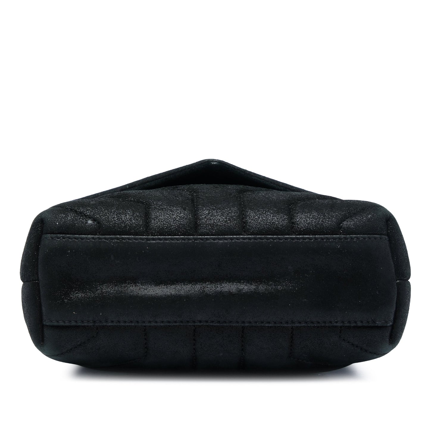 Saint Laurent Glitter Suede LouLou Crossbody