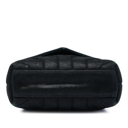 Saint Laurent Glitter Suede LouLou Crossbody