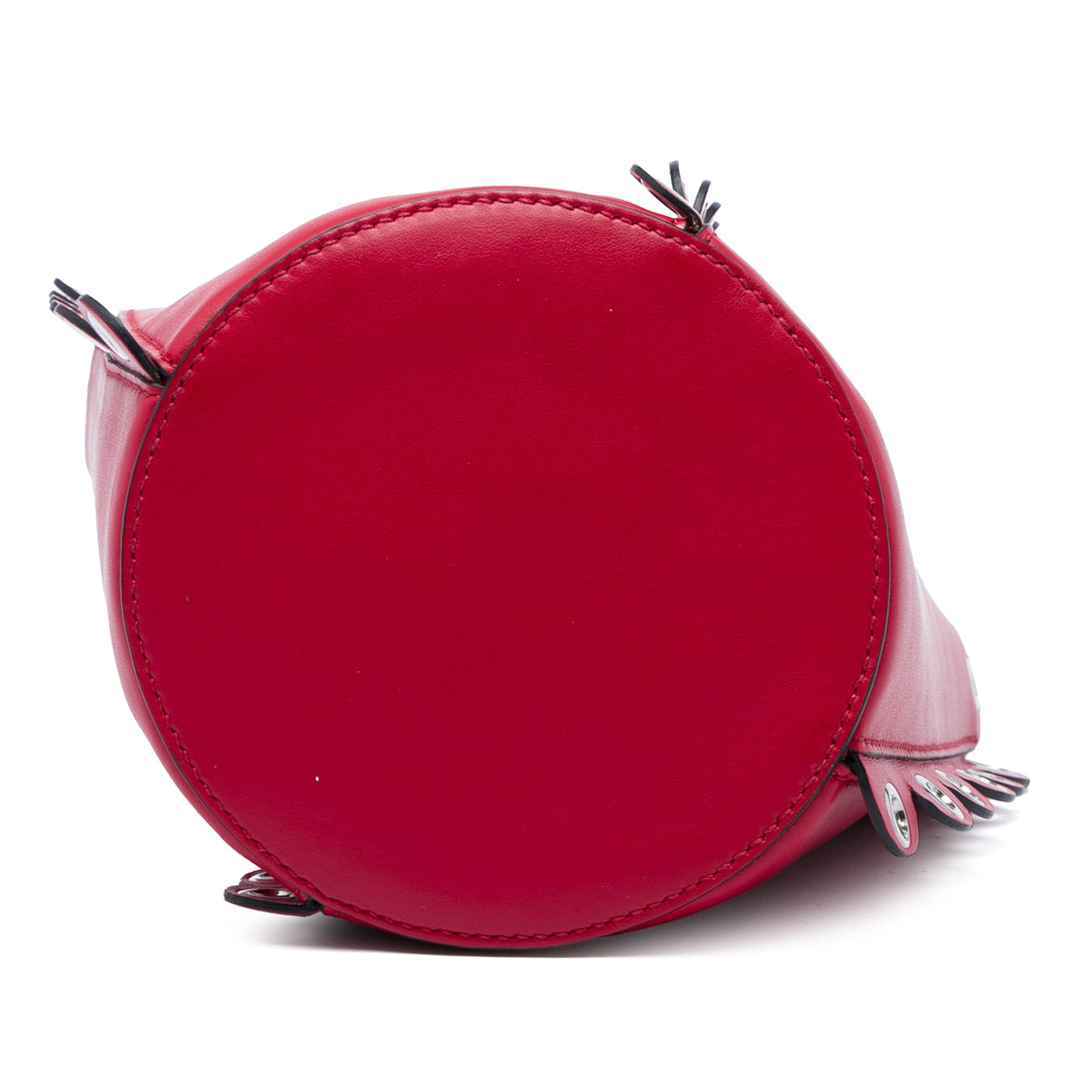 Miu Miu Scalloped Grommet Bucket Bag