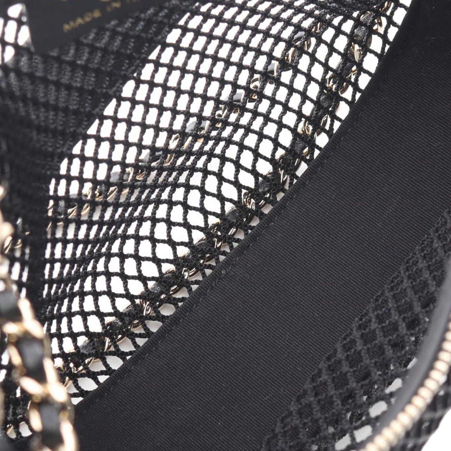 Borsa Chanel CC Round Mesh Hobo