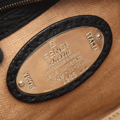 Fendi Leather Selleria Linda Handbag