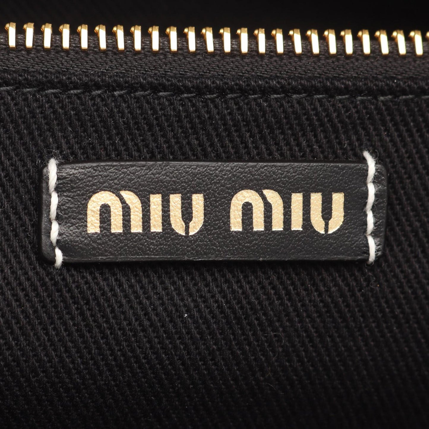 Miu Miu Printed Canvas Tote Bag