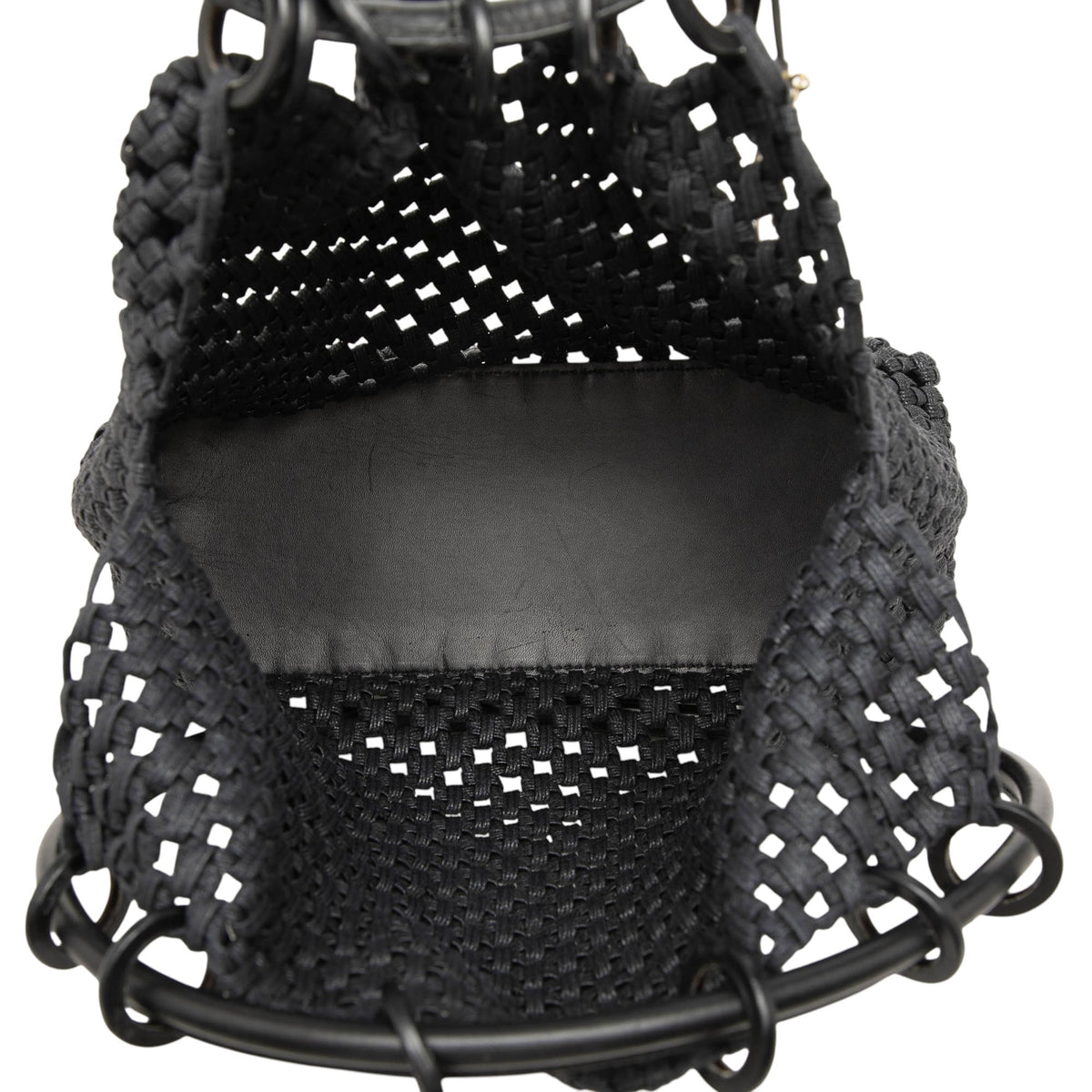 Gucci Woven Canvas Shoulder Bag
