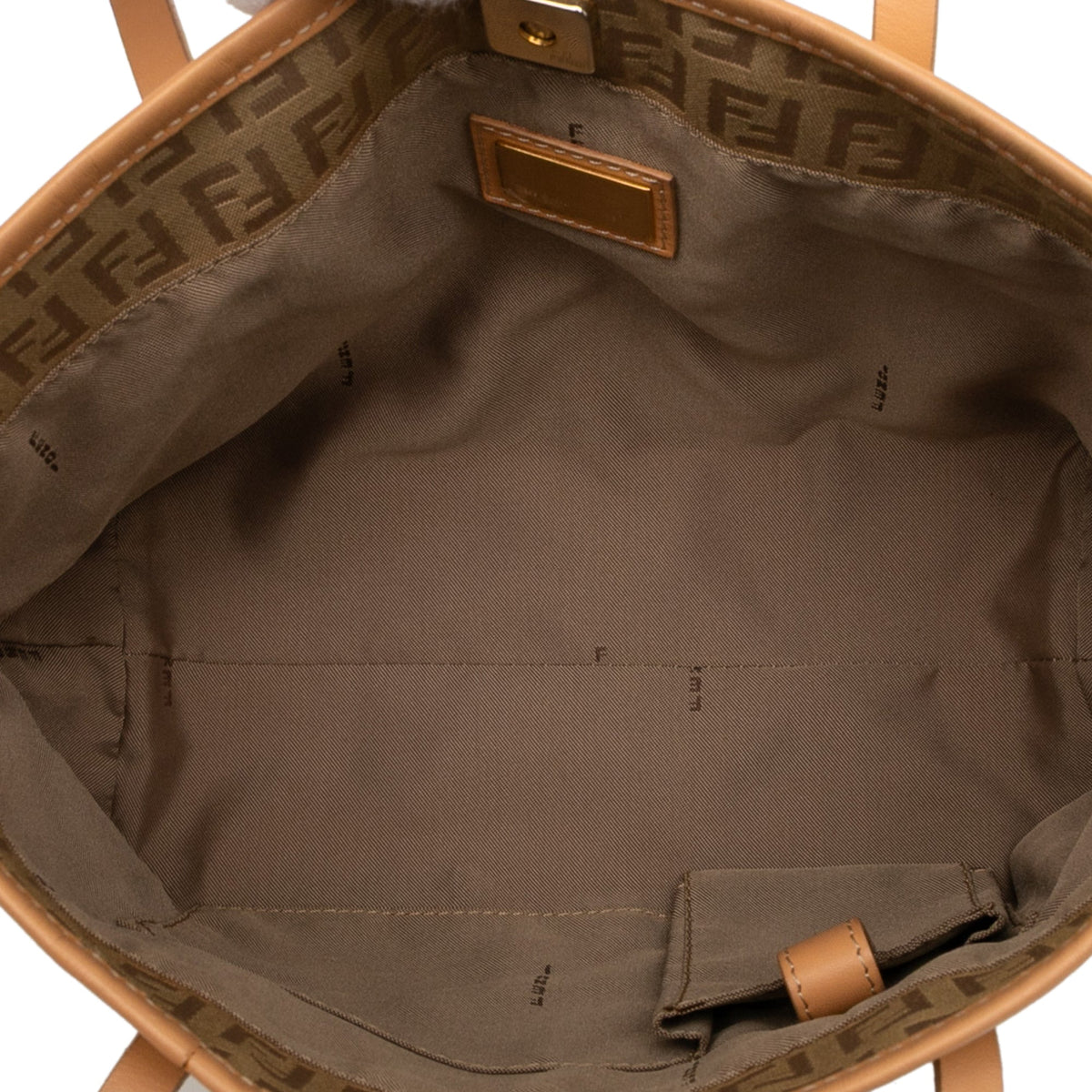 Fendi Zucchino Canvas Tote