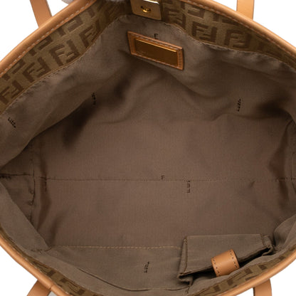 Fendi Zucchino Canvas Tote