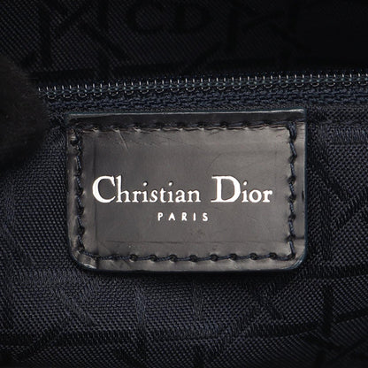 Dior Large Denim Cannage Acrylic Handles Lady Dior
