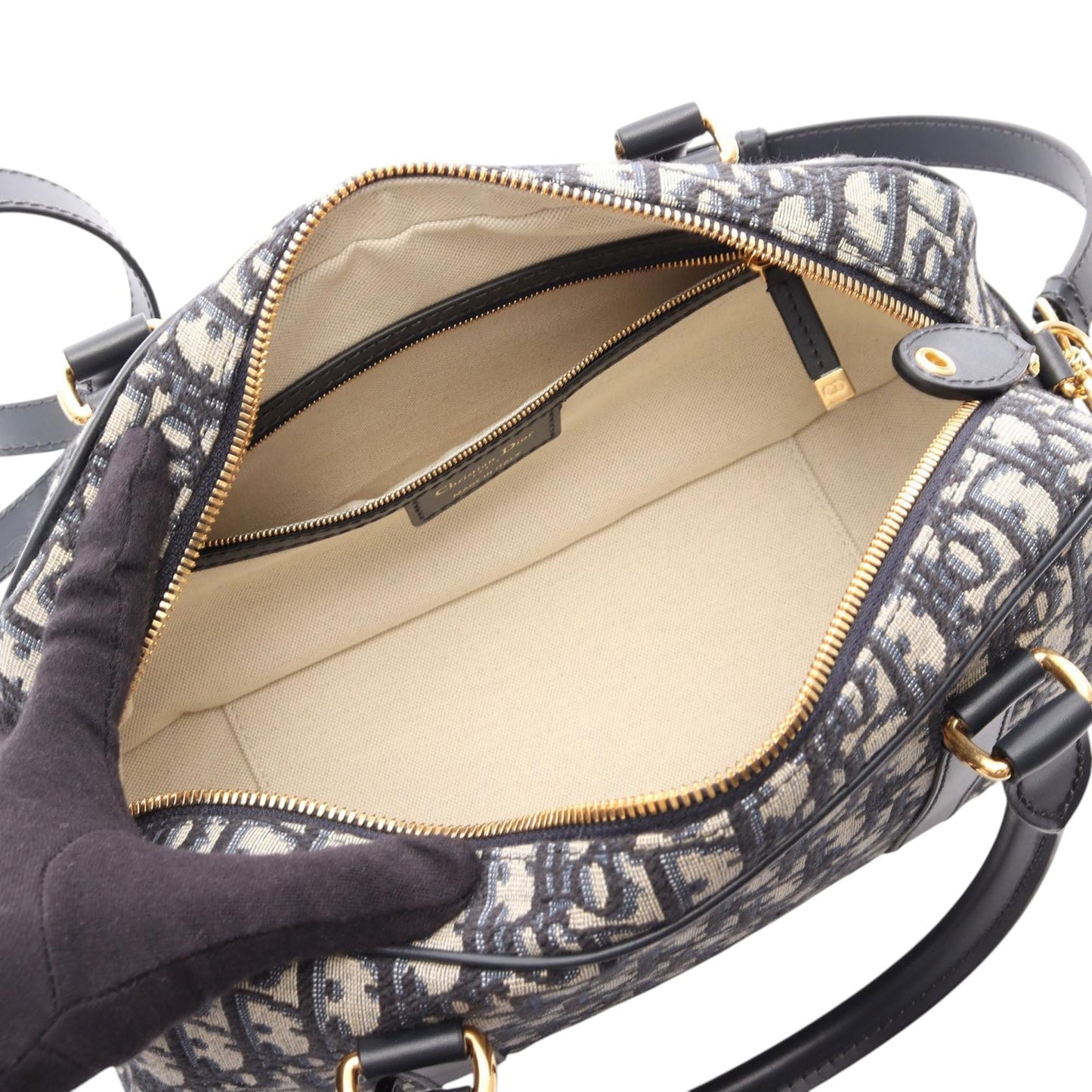 Dior Oblique D-Vibe Bowling Bag