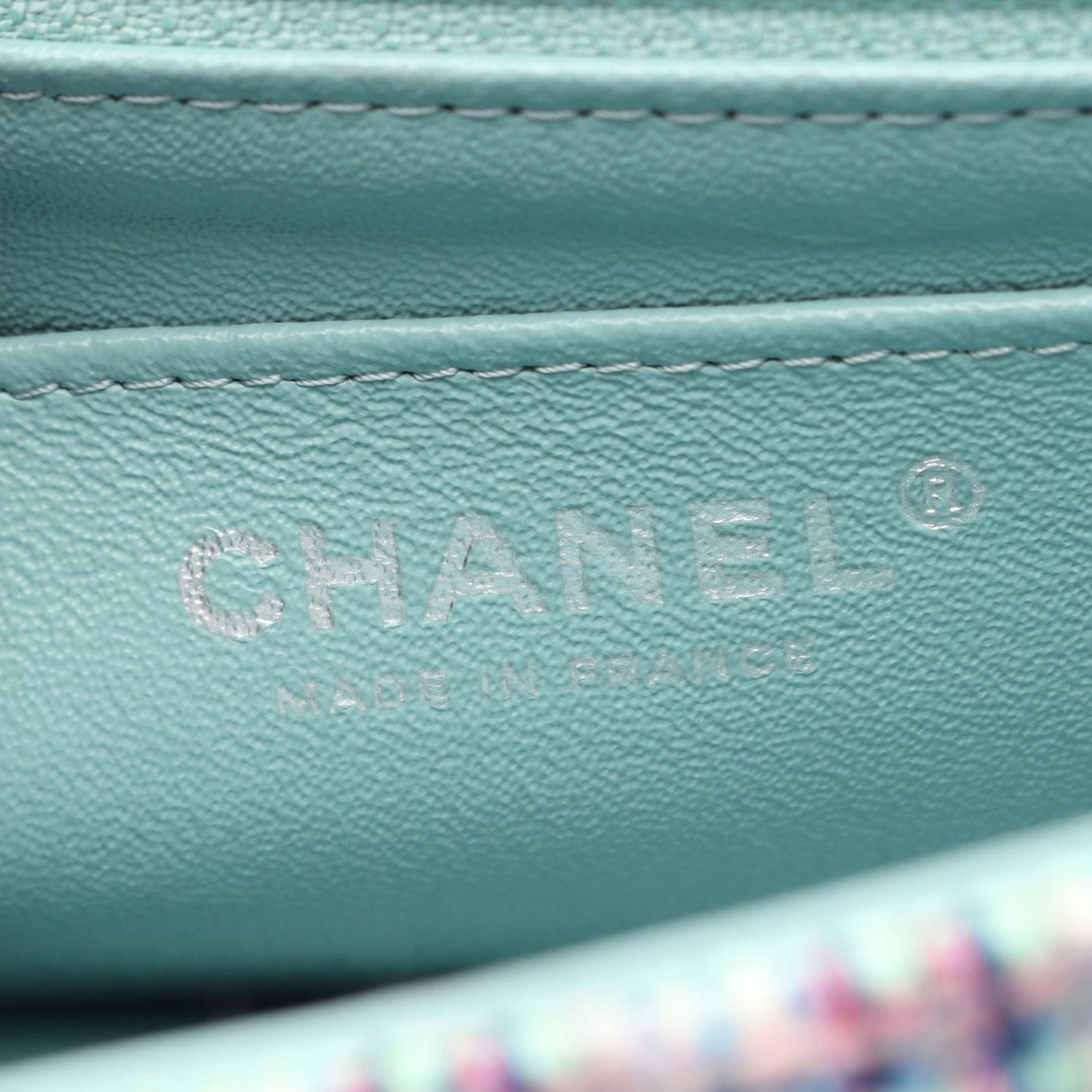 Chanel Mini Rectangular Classic Tweed Single Flap Bag