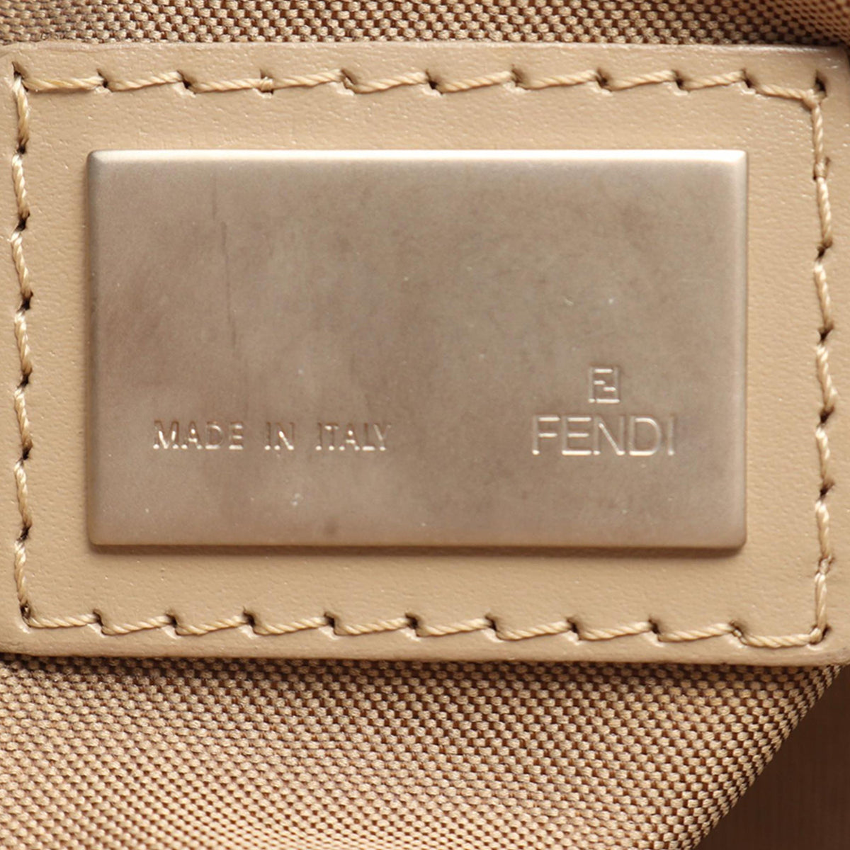 Fendi Zucchino Canvas Tote