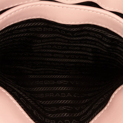 Prada Spazzolato Leather Cleo Flap Bag