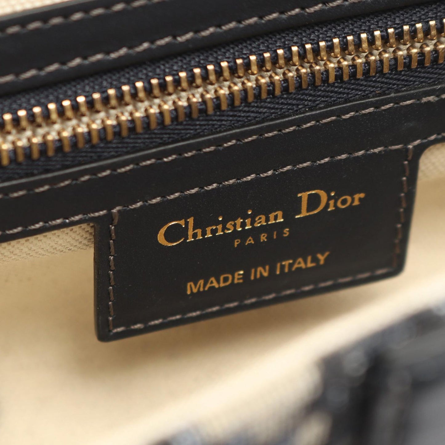 Dior Oblique Canvas Saddle Bag