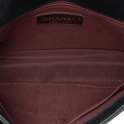 Chanel Medium Quilted Iridescent Calfskin Happy Stitch Flap