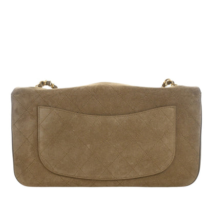 Chanel Quilted Suede Souplissimo Maxi Flap Bag
