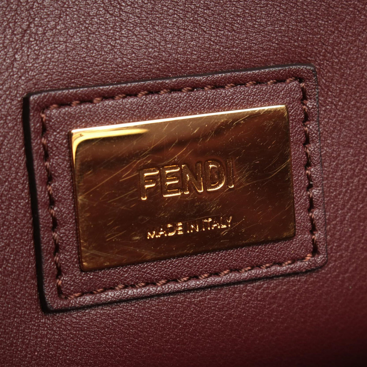 Fendi Medium Nappa Waves Peekaboo Iconic Bag