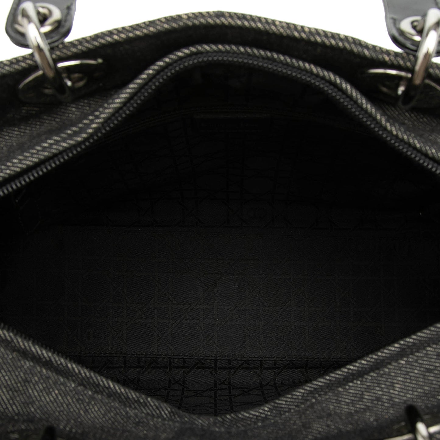 Dior Denim Cannage Lady Dior