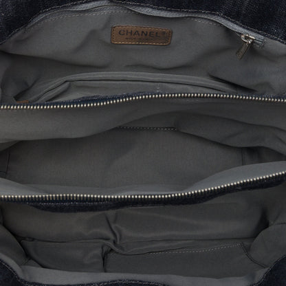 Chanel CC Quilted Denim Timeless Tote