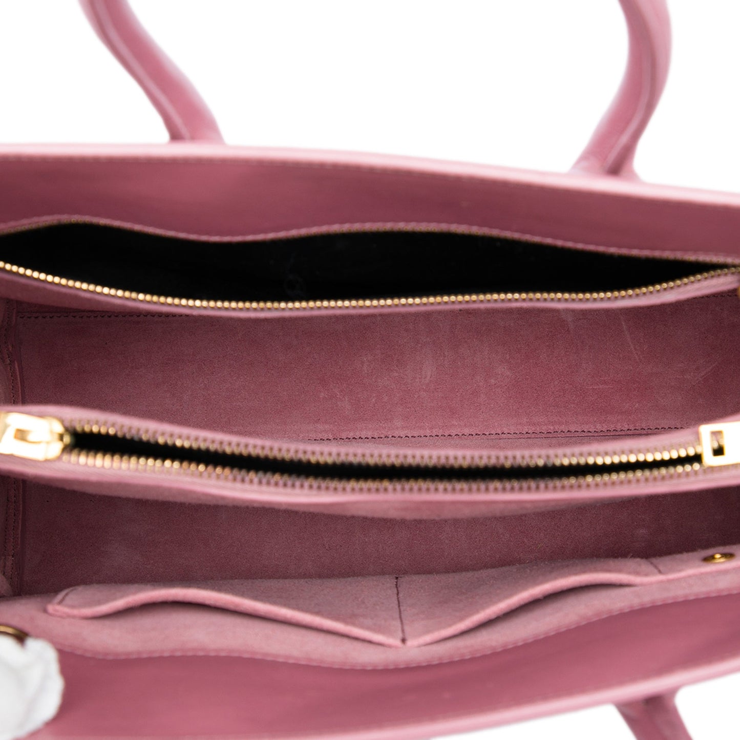 Saint Laurent Leather Sac De Jour bag